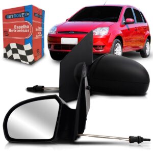 Retrovisor Fiesta 2003 2004 2005 2006 07 08 09 10 11 2012 Lado Direito