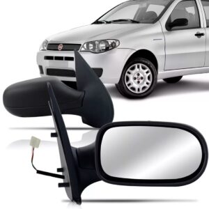 Retrovisor Fiat Palio 2004 2005 2006 2007 2008 Elétrico 4 Po Lado Esquerdo