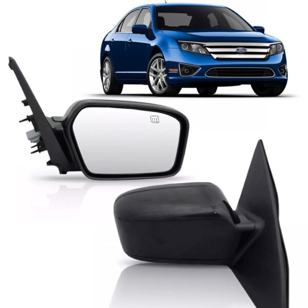 Retrovisor Fusion 2007 08 09 2010 Com Luz Cortesia Direito Lado Direito