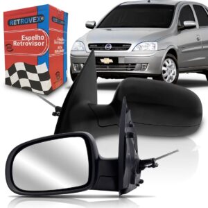 Retrovisor Corsa Montana Eletrico 2003 Até 2010 Esquerdo
