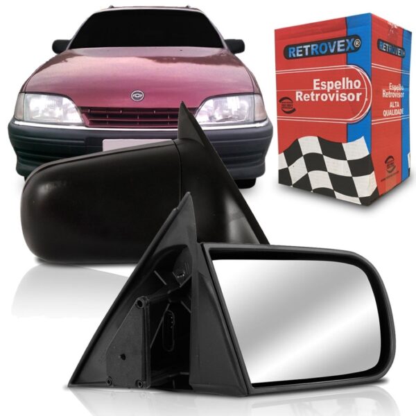Retrovisor Omega Elétrico 1992 1993 94 95 96 1997 Lado Esquerdo