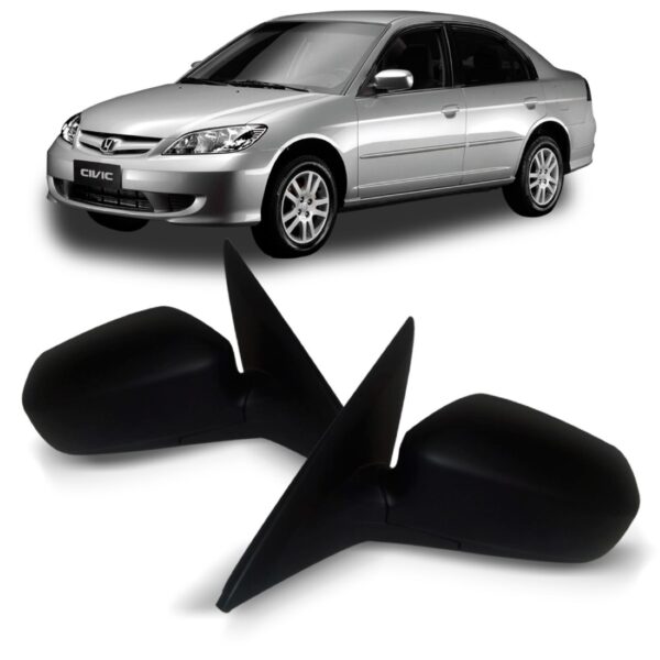 Retrovisor Civic 2001 2002 2003 2004 2005 2006 Eletrico Ld.