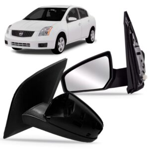 Retrovisor Sentra 2007 2008 2009 2010 Elétrico Sem Capa Lado Esquerdo