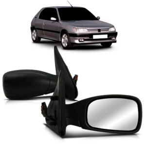 Retrovisor Elétrico Peugeot 306 93 94 95 96 97 98 99 00 Novo Lado Esquerdo