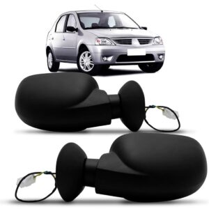 Retrovisor Logan 2007 A 2008 Eletrico Pequeno Lado Esquerdo