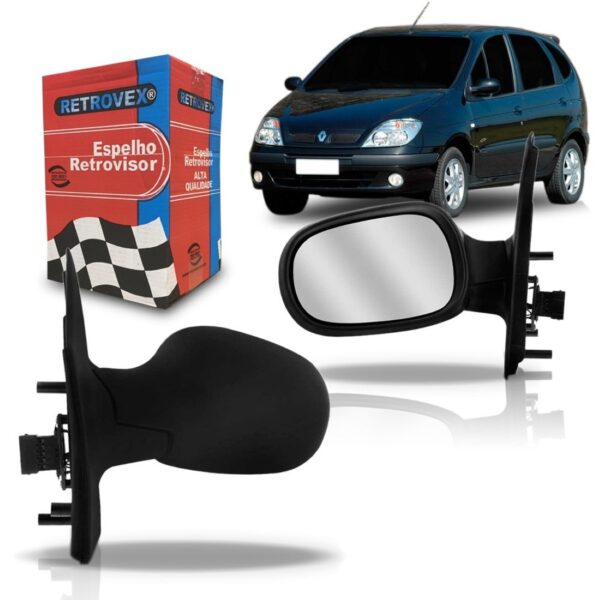 Retrovisor Renault Scenic Ano 2001 A 2007 Elétrica Direito