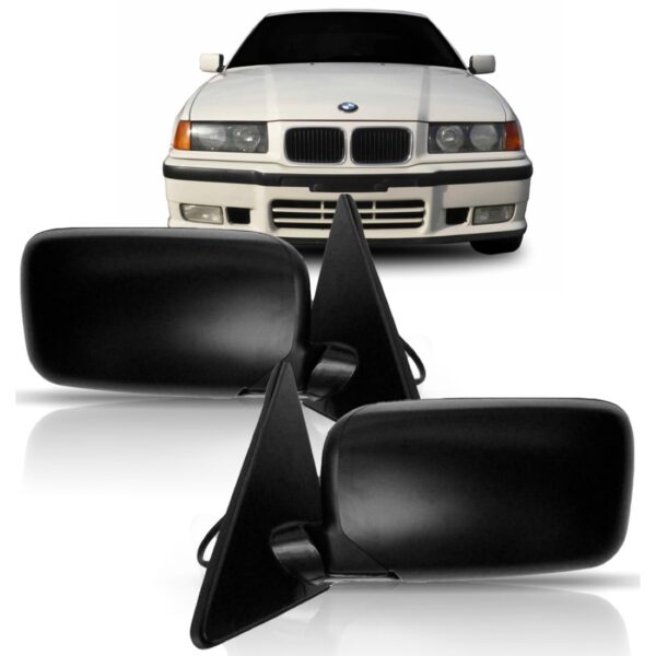 Retrovisor Bmw Serie 3 91 92 93 94 95 96 97 98 Novo Eletrico - - Direito