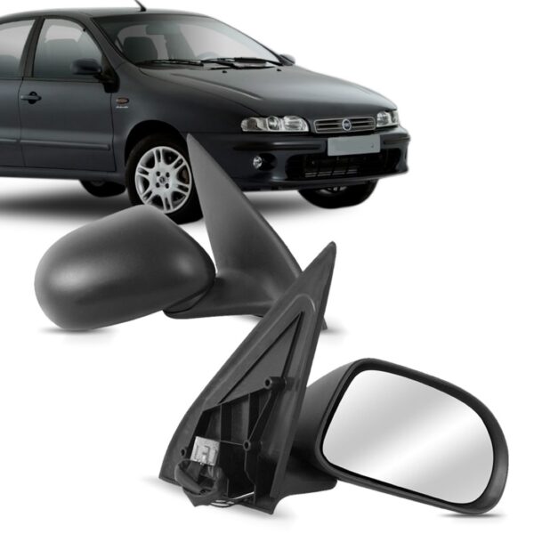 Retrovisor Marea Brava 2000 01 02 03 04 05 06 2007 Elétrico Lado Esquerdo