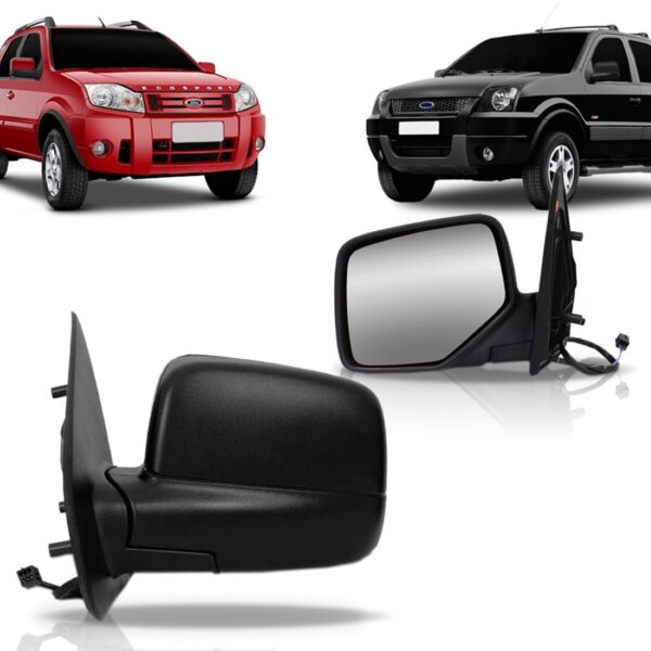 Retrovisor Ecosport 2003 A 2007 Elétrico Lado Direito