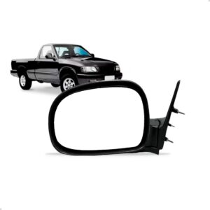 Espelho Retrovisor S10 Blazer 1995 A 2004 Fixo Lado Esquerdo