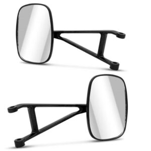 Retrovisor Fixo Kombi Cabrita 1978 Até 1996 Com Pé. Lado Direito