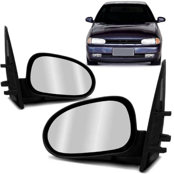 Retrovisor Gol Bola 4p 1995 A 1999 Fixo Lado Direito