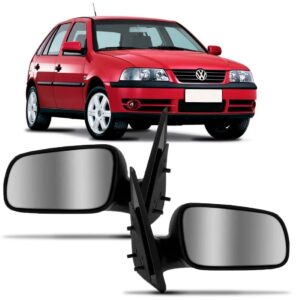 Retrovisor Gol Parati G3 E G4 99 A 05 Fixo - 2 Portas. Lado Esquerdo