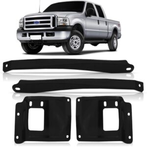 Jogo Suporte Do Parachoque F250 F350 2006 A 2013 Dianteiro