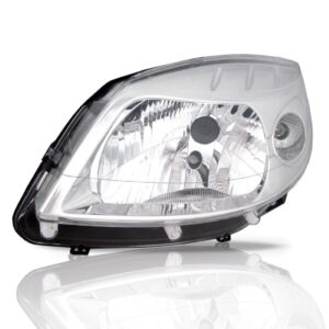 Farol Sandero 2007 2008 2009 2010 Cromado 1ª Linha Esquerdo/motorista