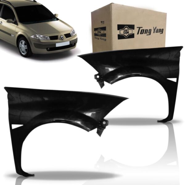 Paralama Megane 2005 A 2012 Esquerdo Tong Yang