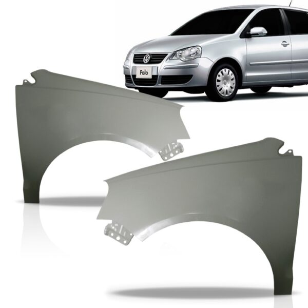Paralama Polo Hatch 07 08 09 10 11 12 13 14 S/pisca Direito Dianteira Direita