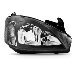 Farol Corsa Montana 08 2009 2010 2011 Mascara Negra 1ª Linha Direito/passageiro