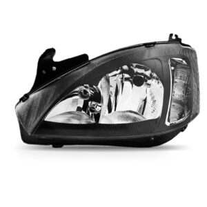 Farol Corsa Montana 08 2009 2010 2011 Mascara Negra 1ª Linha - Esquerdo/motorista
