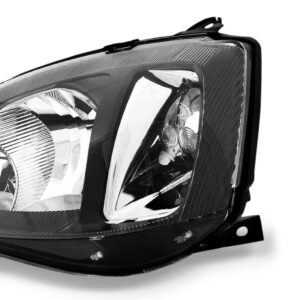 Farol Corsa Montana 08 2009 2010 2011 Mascara Negra 1ª Linha - Esquerdo/motorista