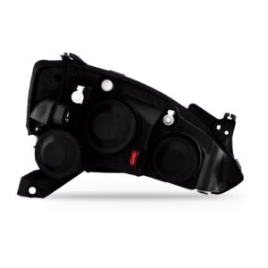 Farol Corsa Montana 08 2009 2010 2011 Mascara Negra 1ª Linha - Esquerdo/motorista