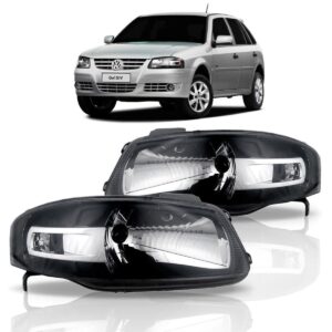 Farol Gol G4 Parati Saveiro Power 03 04 05 06 07 08 09 Fume Lado Direito