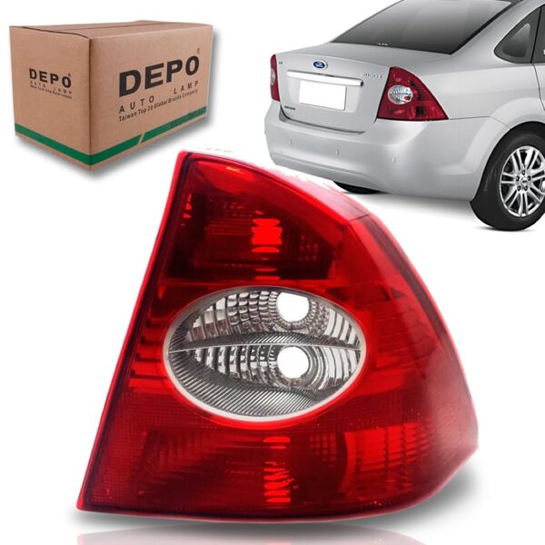 Lanterna Focus Sedan 2009 2010 2011 2012 2013 Ld Direito Vermelho