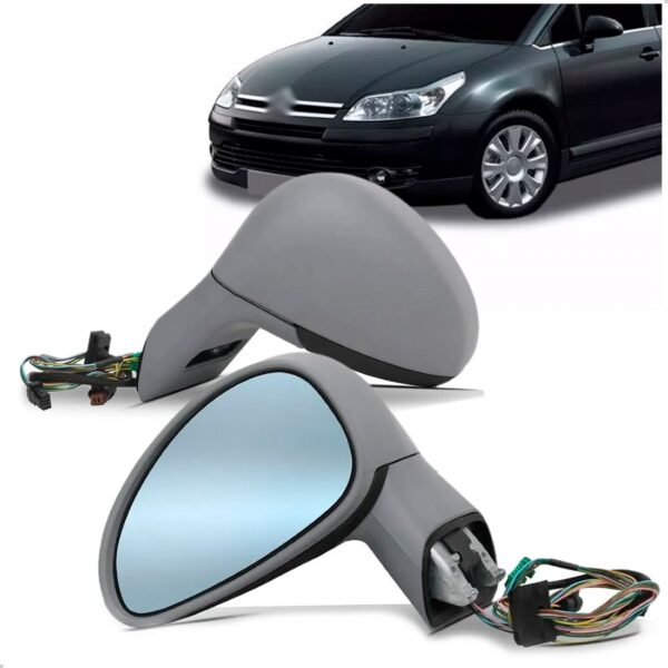 Retrovisor C4 Pallas 2007 08 09 10 2011 Retratil Eletrico Le