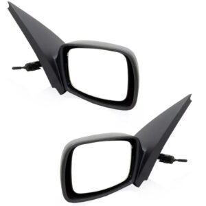 Retrovisor Fiesta 1993 1994 1995 Com Controle Manual- Lado Direito