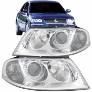 Farol Passat E Variant 2001 2002 2003 2004 Alemão 1ª Linha Direito/passageiro