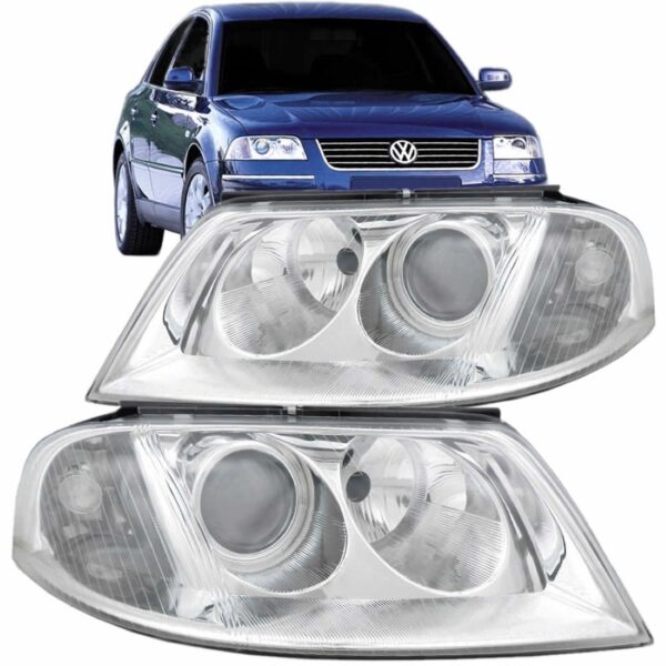 Farol Passat E Variant 2001 2002 2003 2004 Alemão 1ª Linha Esquerdo/motorista