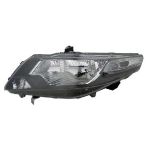 Farol Honda City 2009 2010 2011 Mascara Negra 1ª Linha - Direito/passageiro