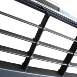 Tela Frontal Parachoque Focus 2009 10 2012 13 Friso Cromado Preto