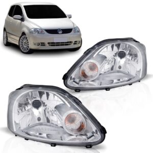 Farol Fox Spacefox 03 2004 2005 2006 2007 2008 2009 1ª Linha - Esquerdo/motorista