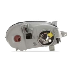 Farol Lanos 97 98 99 00 01 02 Foco Simples Cromado 1ª Linha - Esquerdo/motorista