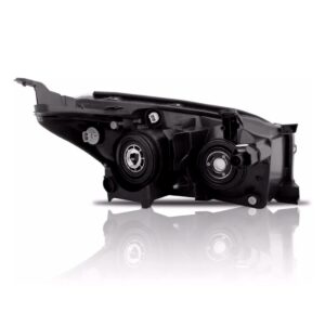 Farol Para Rav4 2009 2010 2011 2012 2013 Mascara Cromada Lado Esquerdo