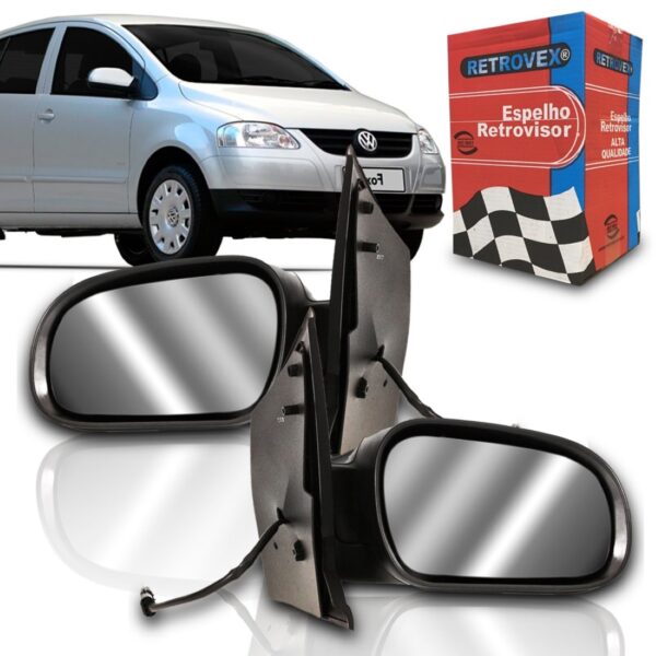 Espelho Retrovisor Fox Crossfox 2003 A 2006 Eletrico Lado Direito