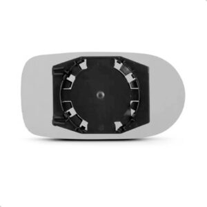 Lente Retrovisor Palio Economy Com Base 11 A 14 Grande Lado Direito