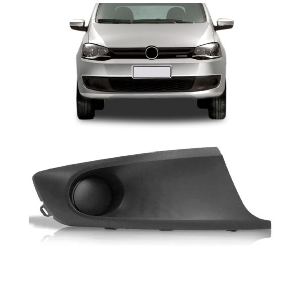 Moldura Milha Fox/space Fox 2010 A 2012 Fechada Sem Auxiliar Direito/passageiro