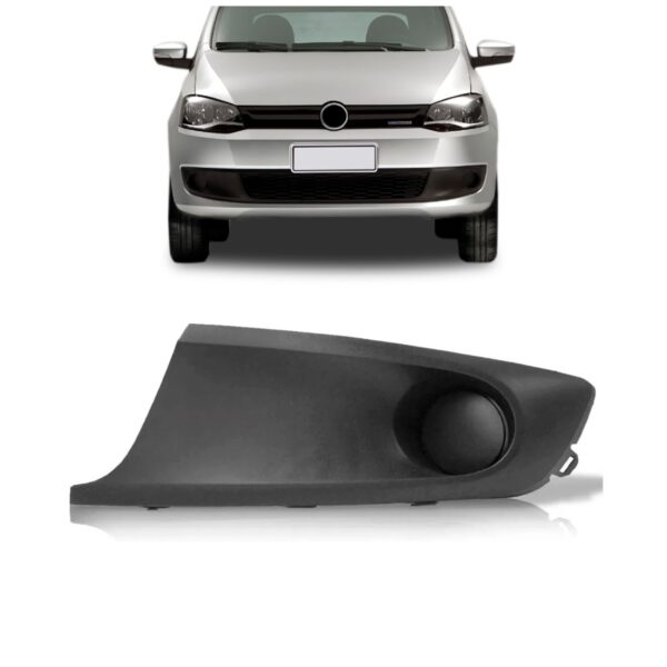 Moldura Milha Fox/space Fox 2010 A 2012 Fechada Sem Auxiliar Esquerdo/motorista