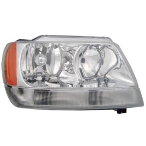 Farol Cherokee Limit 1999 2000 A 2003 Cromado Pisca Ambar Ld Direito/passageiro