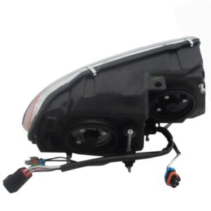 Farol Cherokee Limit 1999 2000 A 2003 Cromado Pisca Ambar Ld Esquerdo/motorista