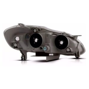 Farol Corolla Fielder 03 04 05 06 07 Mascara Negra 1ª Linha Esquerdo/motorista