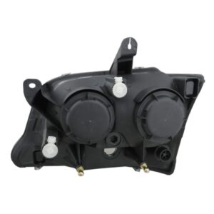 Farol S10 Blazer Pitbull 09 2010 2011 Máscara Cinza 1ª Linha Esquerdo/motorista