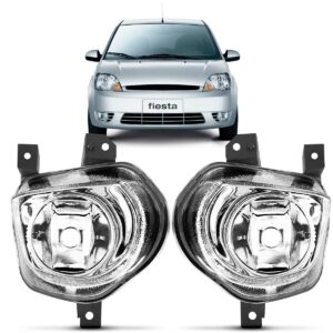 Farol Milha Auxiliar Fiesta 2003 2004 2005 06 2007 1ª Linha - - Direito Passageiro