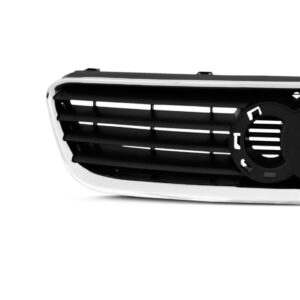 Grade Frontal Radiador Audi A3 96/06 Sem Emblema Preto
