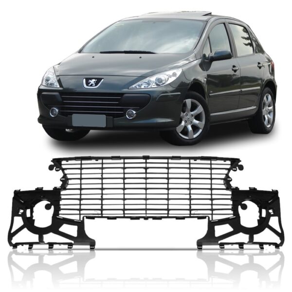 Aplique Do Parachoque Peugeot 307 Ano 2007 A 2013 Grade