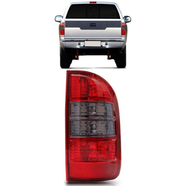 Lanterna Traseira S10 2009 2010 2011 Fume Escura Lado Direito