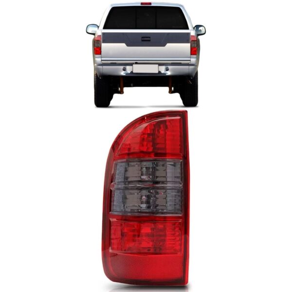 Lanterna Traseira S10 2009 2010 2011 Fume Escura Lado Esquerdo