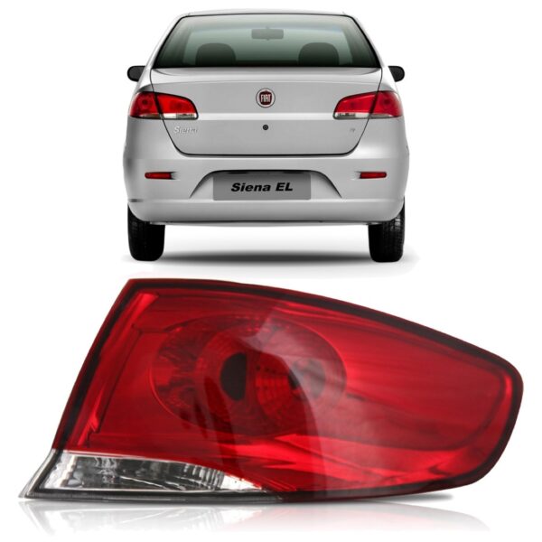 Lanterna Siena 2009 2010 2011 2012 Canto 09 10 11 Direito Direito Vermelho